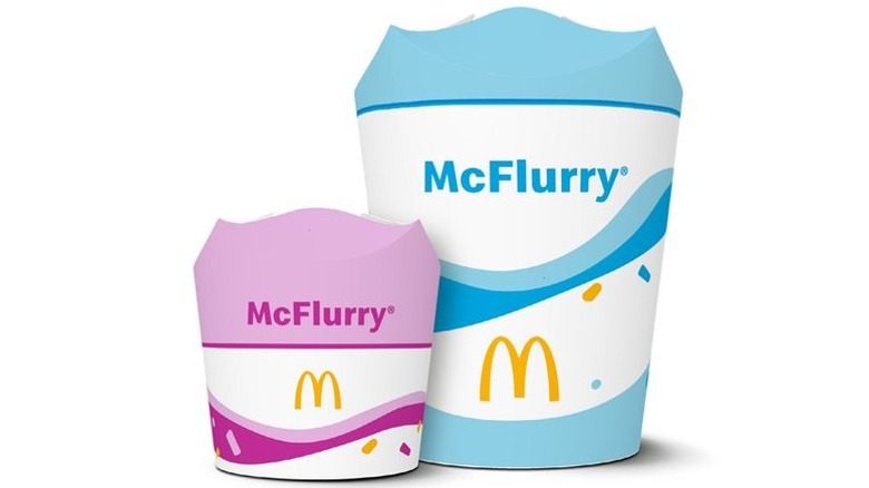 New sustainable McFlurry packaging