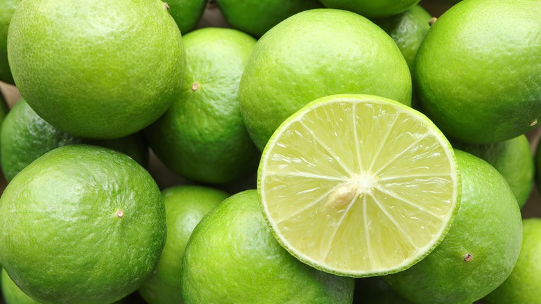 pile of limes