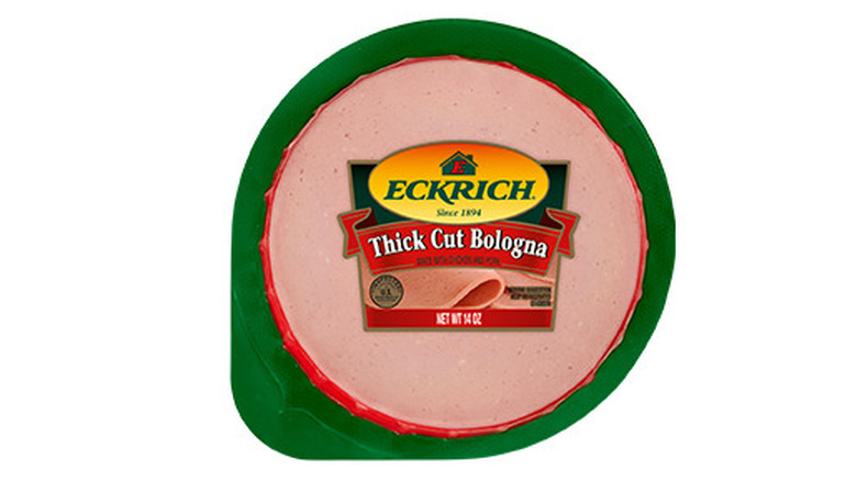 Package of Eckrich Thick Cut Bologna