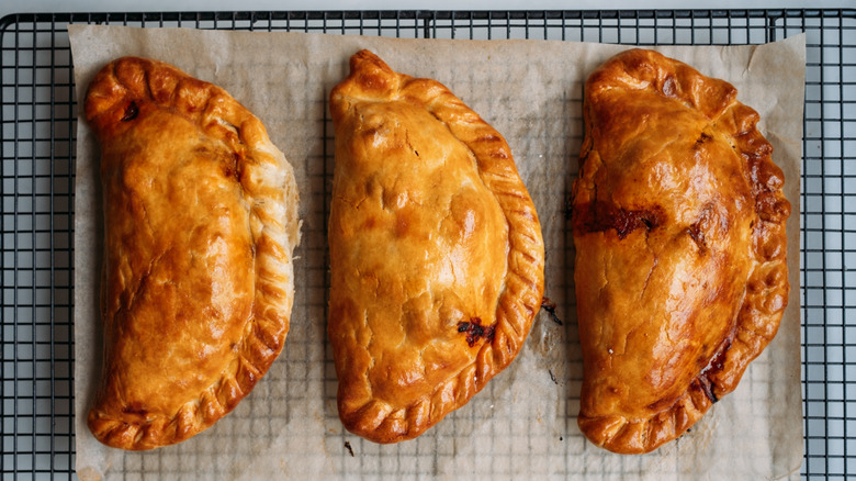 hand pies on a cooling rack