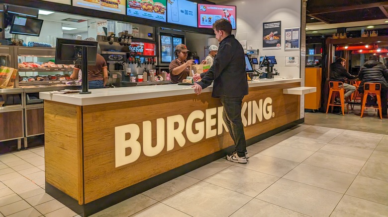 Burger King interior