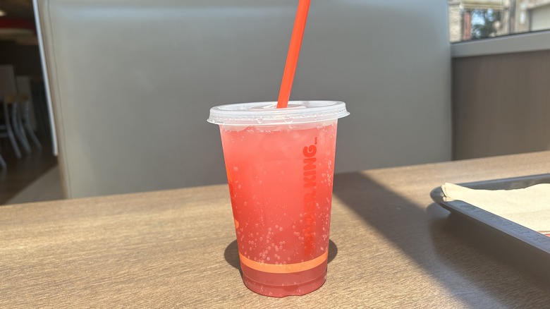 Burger King's Fiery Strawberry and Sprite