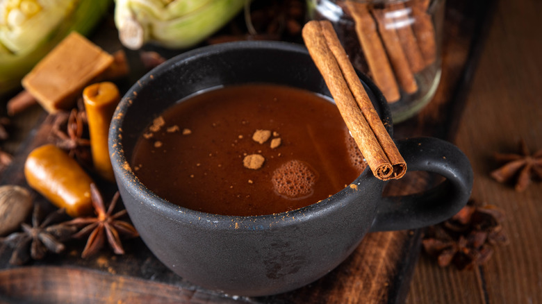 Traditional Latin American cacao beverage