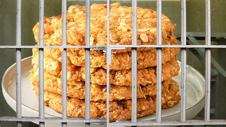 Modifications to the recipe of Anzac biscuit can land you in jail for 12 months.