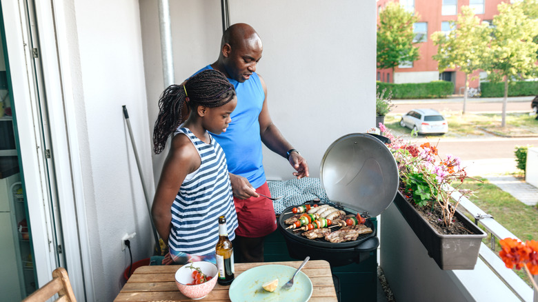 Grill for apartment patio hotsell