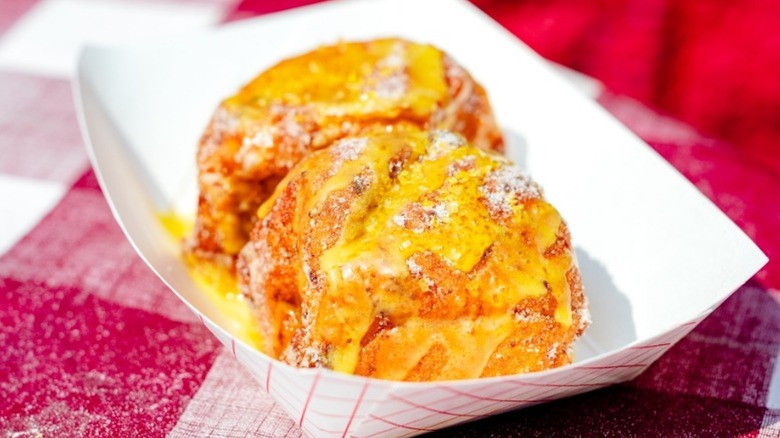 deep-fried lemonade bites from the Wisconsin State Fair