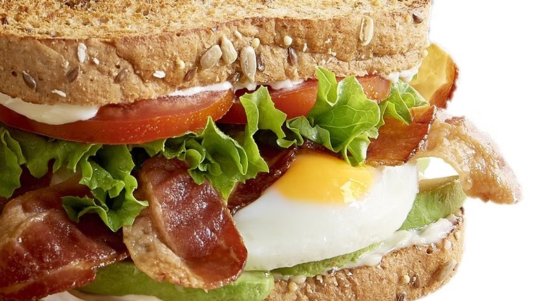 Jason's Deli BBLT with egg