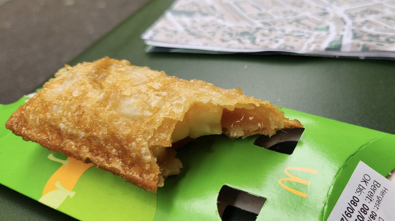 Fried apple pie at McDonald's