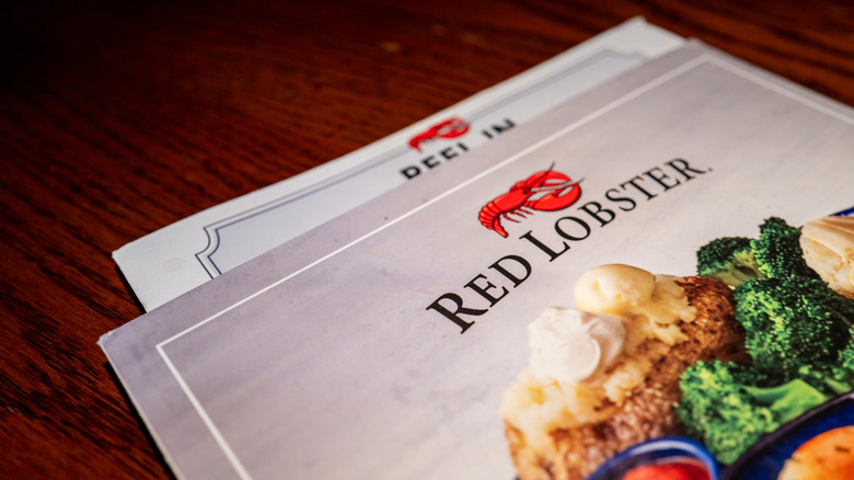 Red Lobster menus