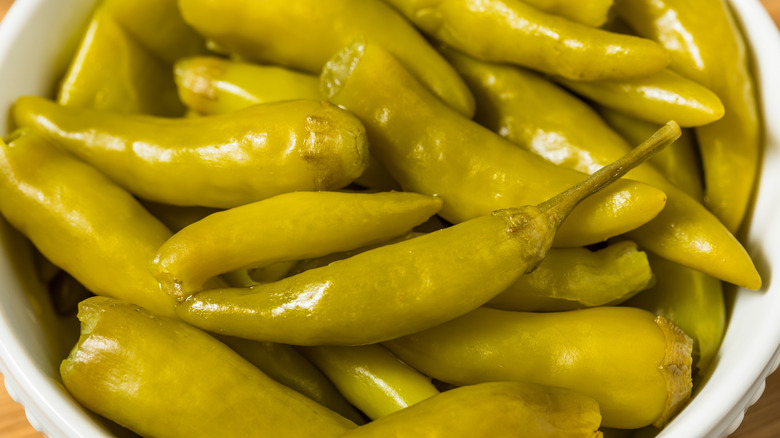 sport peppers in bowl