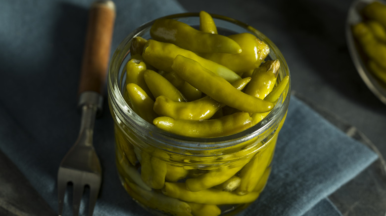 jar of sport peppers