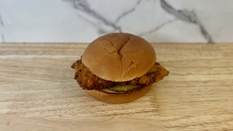 Buffalo Ranch Chicken Sandwich on table