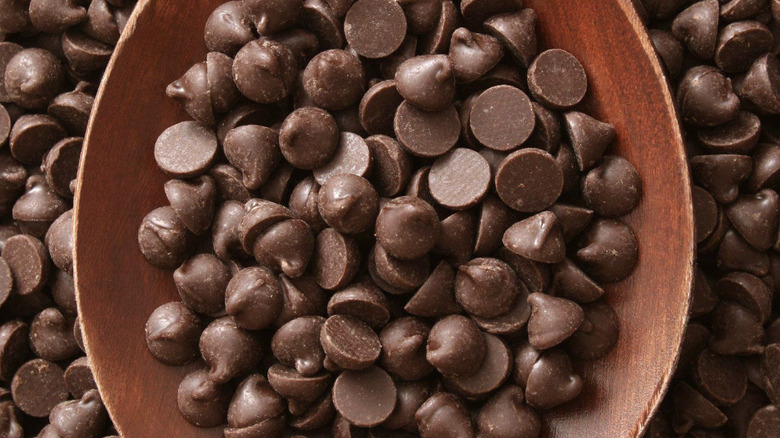 Pile of Clasen Quality Chocolate drops