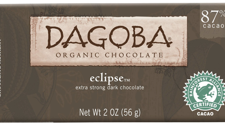 Dagoba organic chocolate in package