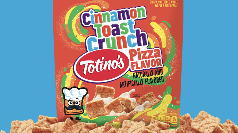 cinnamon toast crunch totino's pizza flavor box