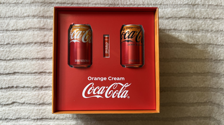 Coca-Cola Orange Cream box