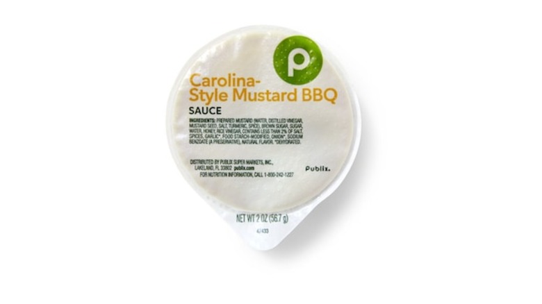 Carolina-Style Mustard BBQ Sauce packet