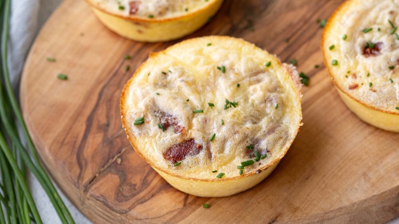 egg bites with bacon and gruyere