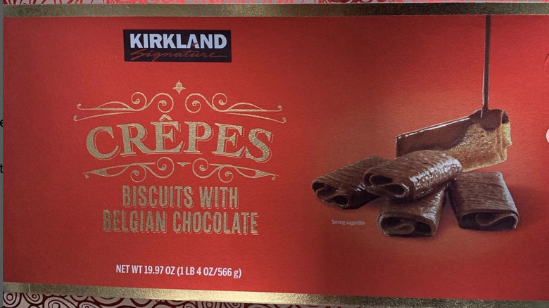 Kirkland crepes in red box