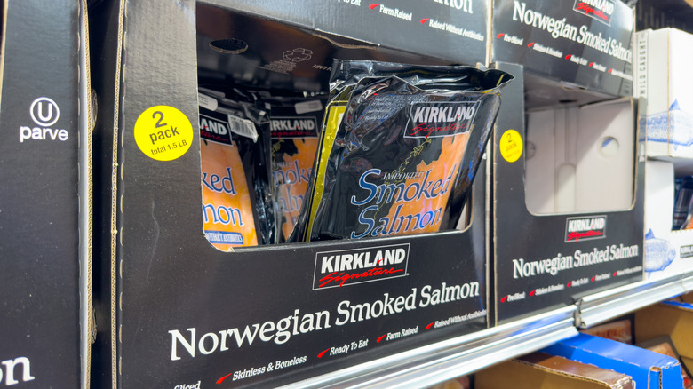 smoked salmon package