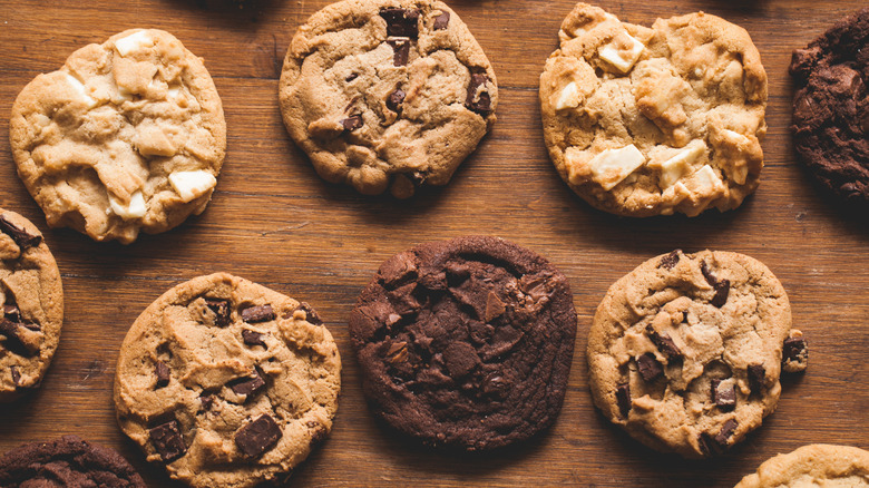 Assorted cookies