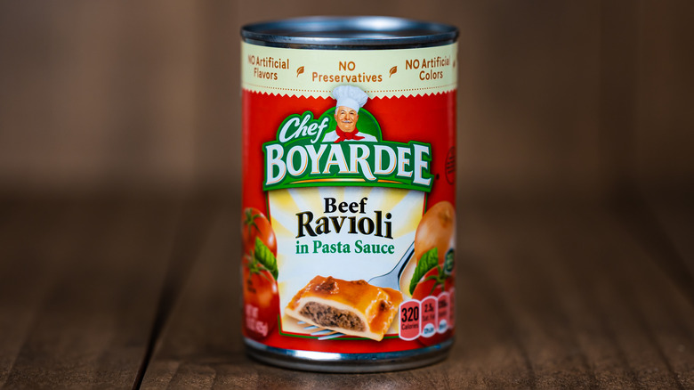 Can of Chef Boyardee