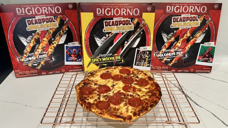 DiGiorno Spicy Wolvie Pie pizza