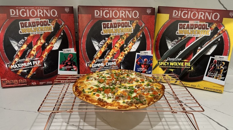 DiGiorno Gimme Chimi pizza