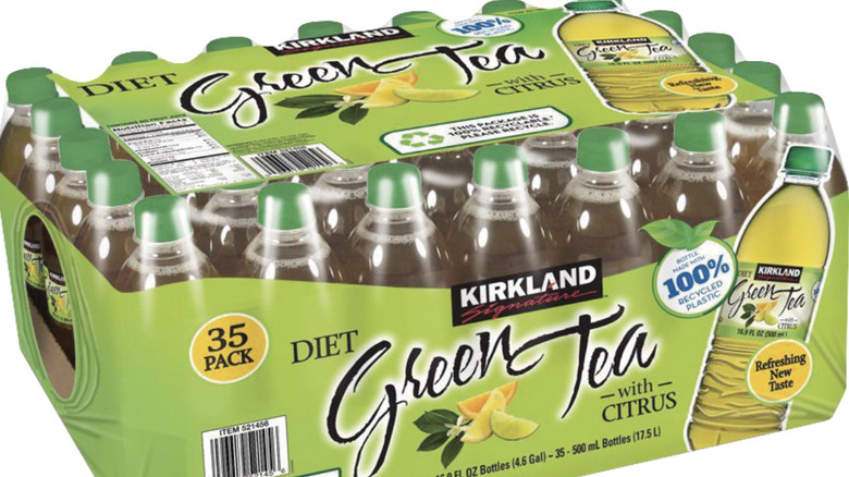 Case of Kirkland Signature diet green tea