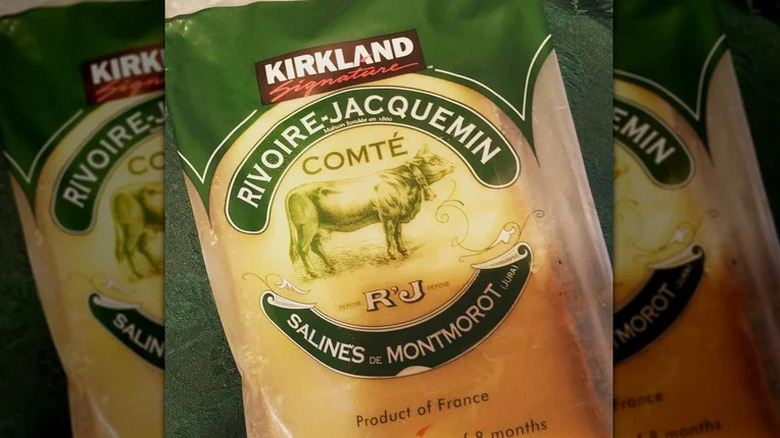 Package of Kirkland Signature French Comté