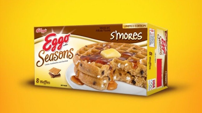 Box of Eggo Seasons S'mores Waffles