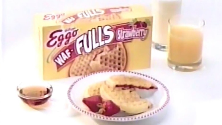 Eggo Waf-fulls in a bowl