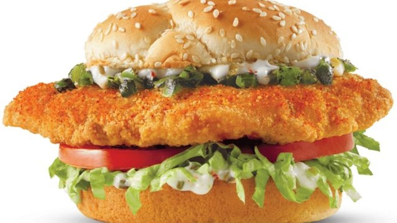 Arby's discontinued spicy fish sandwich