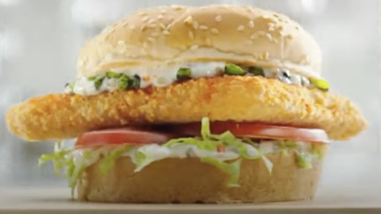 Arby's fish sandwich from commercial