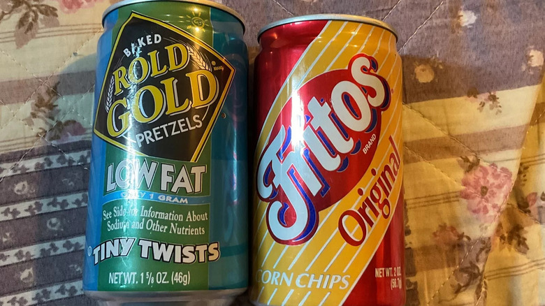 Frito-Lay chip cans