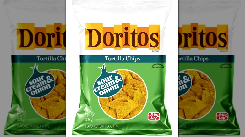 Sour Cream and Onion Doritos bag