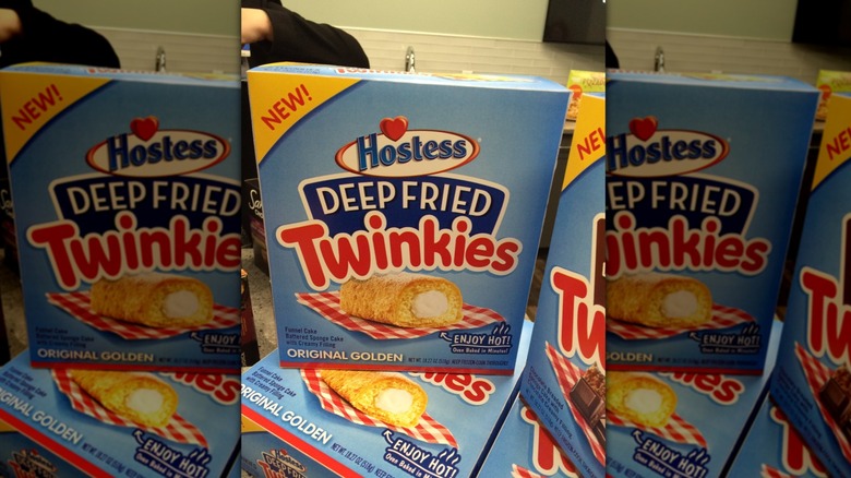 Boxes of Deep Fried Twinkies