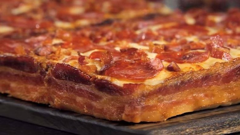 little caesars bacon wrapped pizza