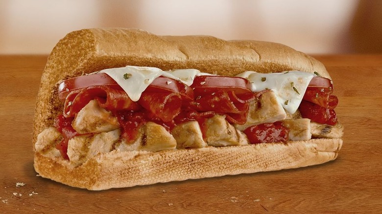 Subway's Chicken Pizziola