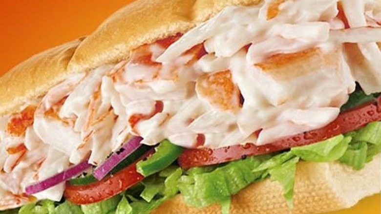 Subway's Seafood and Crab sub