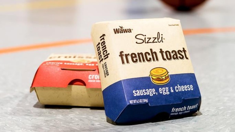 Box of Wawa Sizzli French Toast