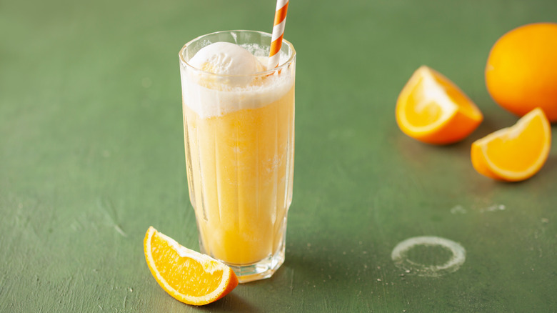 Orange creamsicle drink