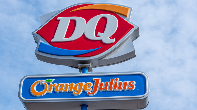 DQ/Orange Julius sign