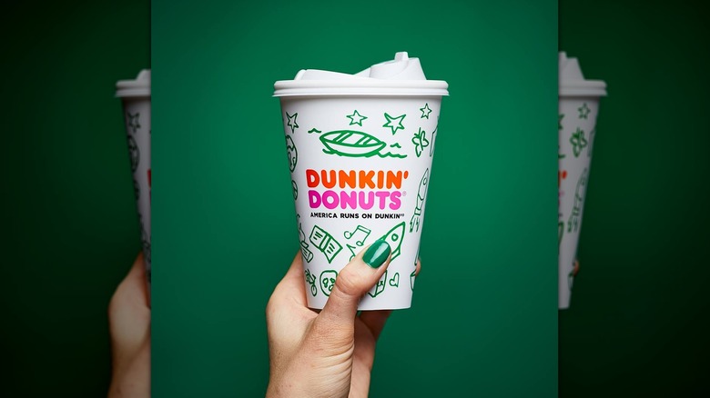 Dunkin' Thin Mint flavored coffee