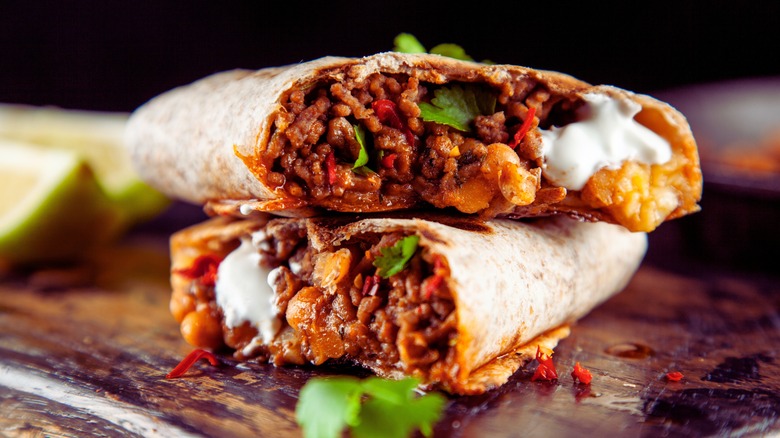 beef burritos