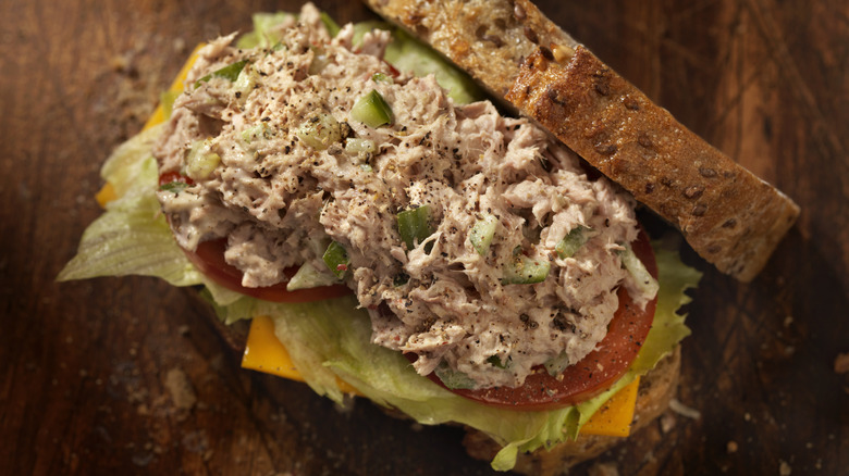 Tuna salad sandwich