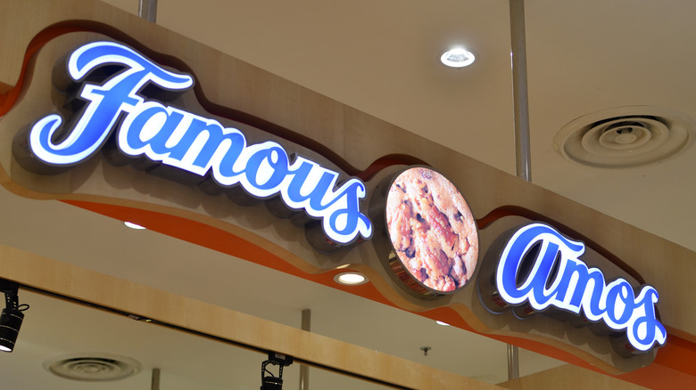 Famous Amos sign