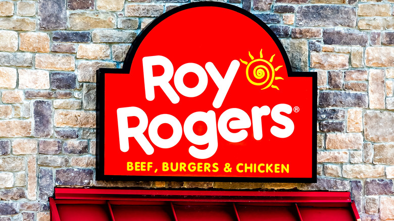 roy rogers exterior sign