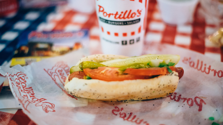 Portillo's hot dog