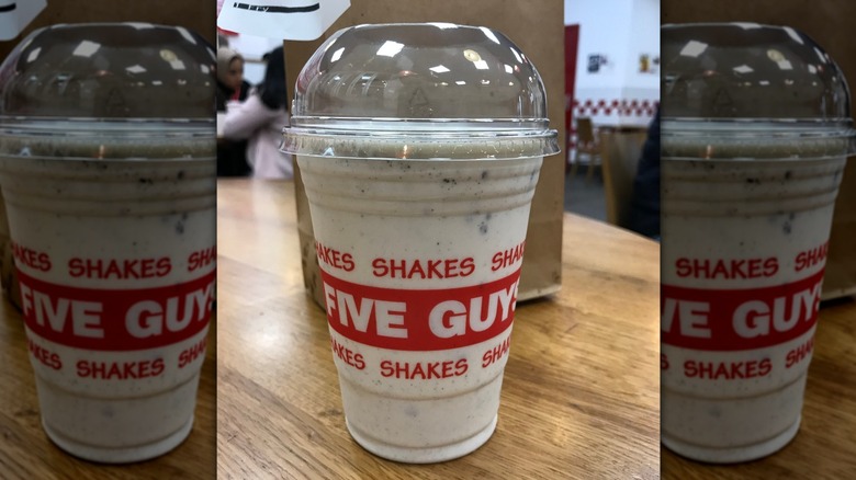 Five Guys milkshake